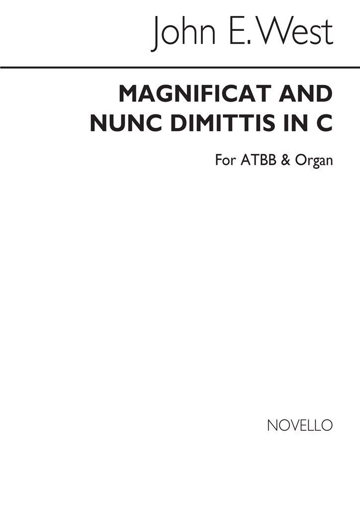 J Magnificat And Nunc Dimittis In C Atbb/